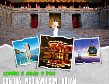 COMBO-08 ĐÀ NẴNG-BÀ NÀ- CÙ LAO CHÀM-HUẾ-HỘI AN 5 NGÀY 4 ĐÊM GIÁ 3850K/người lớn